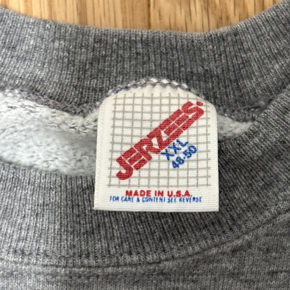 Vintage Union Pacific Salt Lake Yard Hazards Gray Sweatshirt- Size XXL - Picture 8 of 9